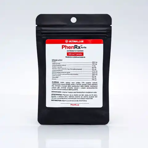 Skúšobné týždňové balenie PhenRx forte 500mg 7 kapsúl