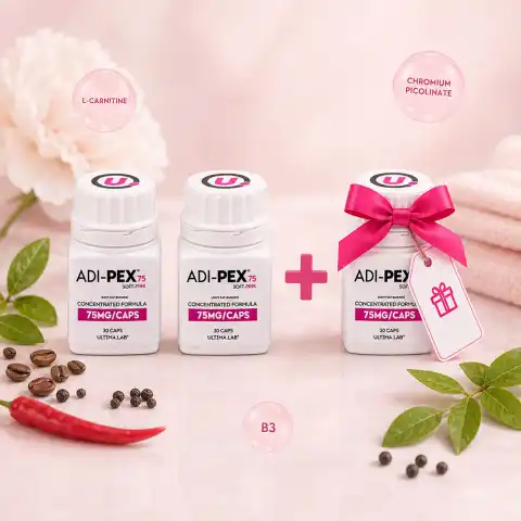 ADI-PEX 75mg Soft Pink 3x30 kapsúl (2 balenia +1 zdarma)